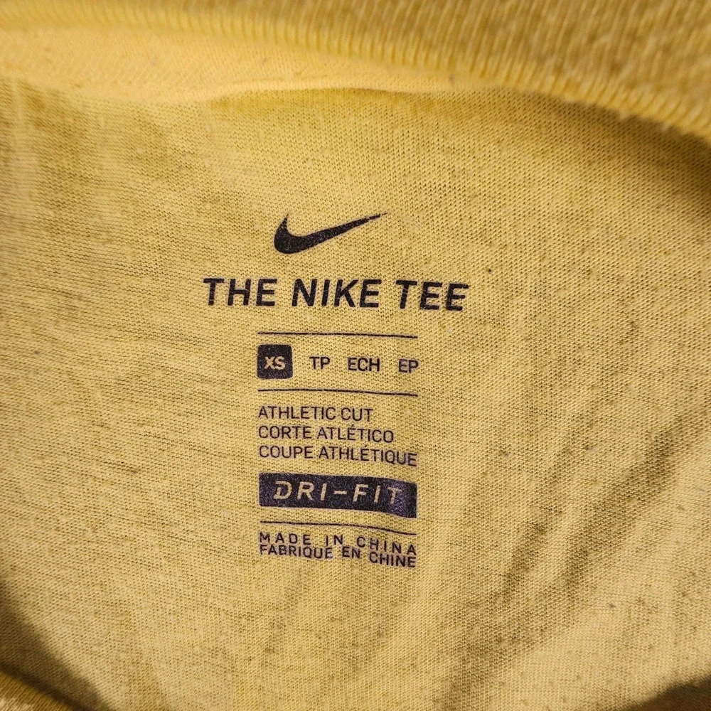 Nike Oregon Ducks Dri-FIT Sleeveless Muscle Tee Yellow Puddles Mascot‎ XS